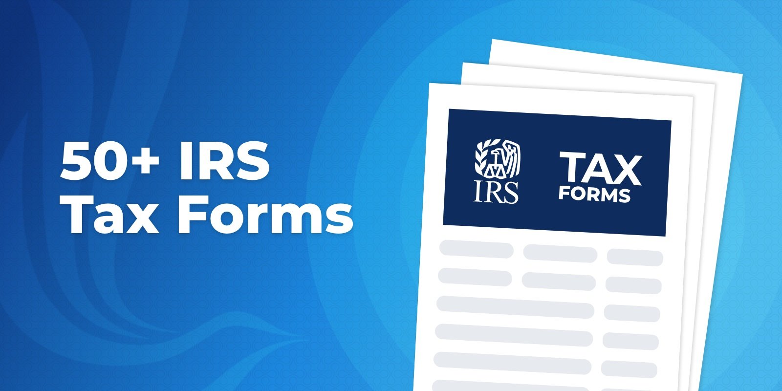 irs tax forms