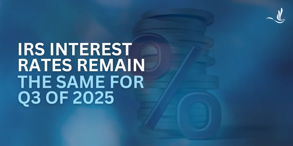 IRS Interest Rates Hold Steady for Q3 2025